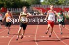 Boys under-15s 200 metres, North Eastern Champs, Gateshead Stadium. Photo: David T. Hewitson/Sports for All Pics